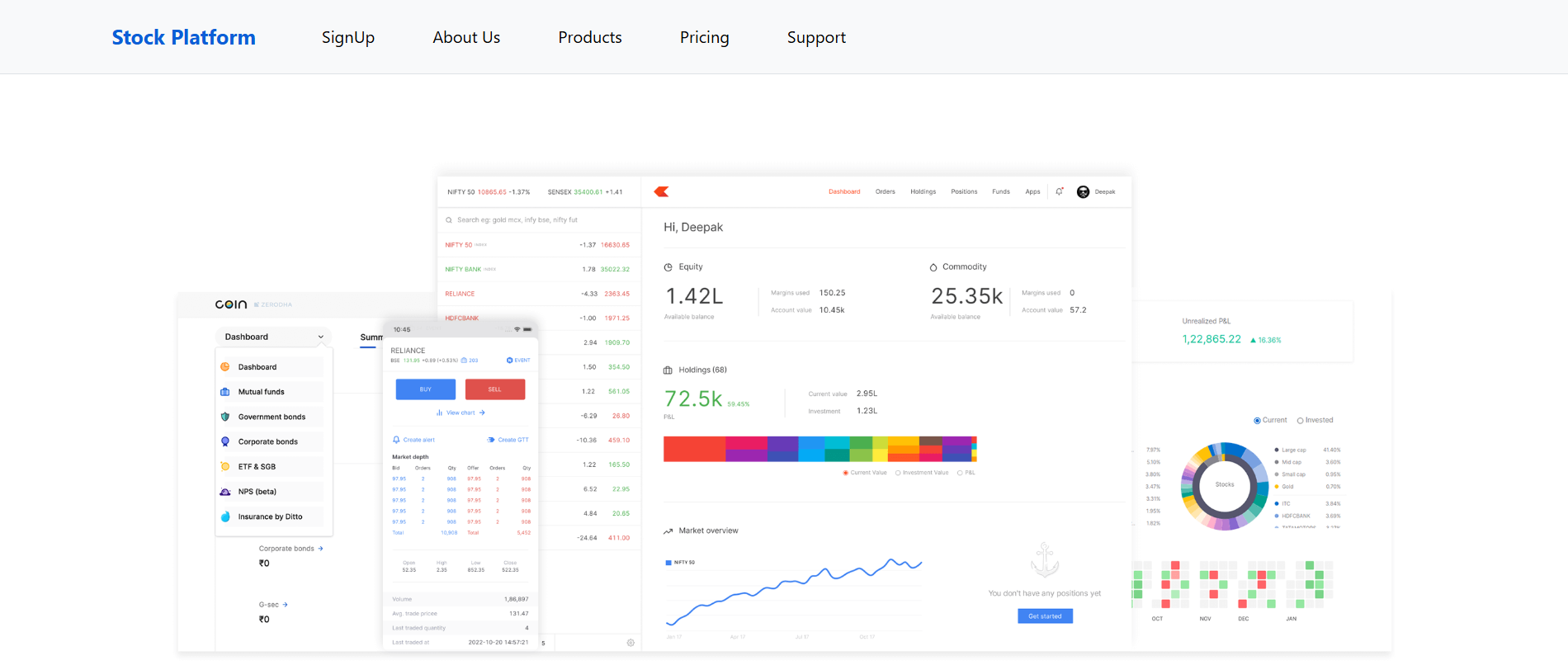 Stock Trading Platform Preview